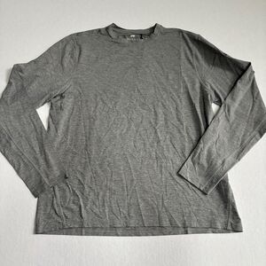 Greyson Guide Sport Long Sleeve Tee Mens XL Gray Performance Wicking Cooling NWT